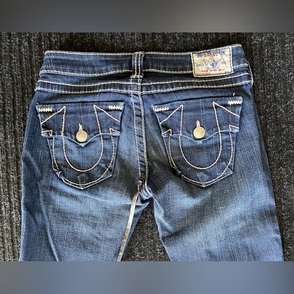 True Religion Designer jeans BECKY Big T -size 26 - Picture 4 of 13